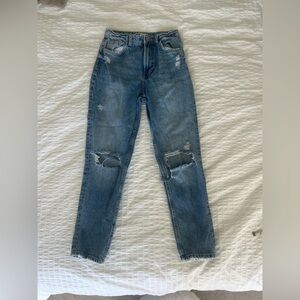 Bershka Light Blue Denim Jeans
